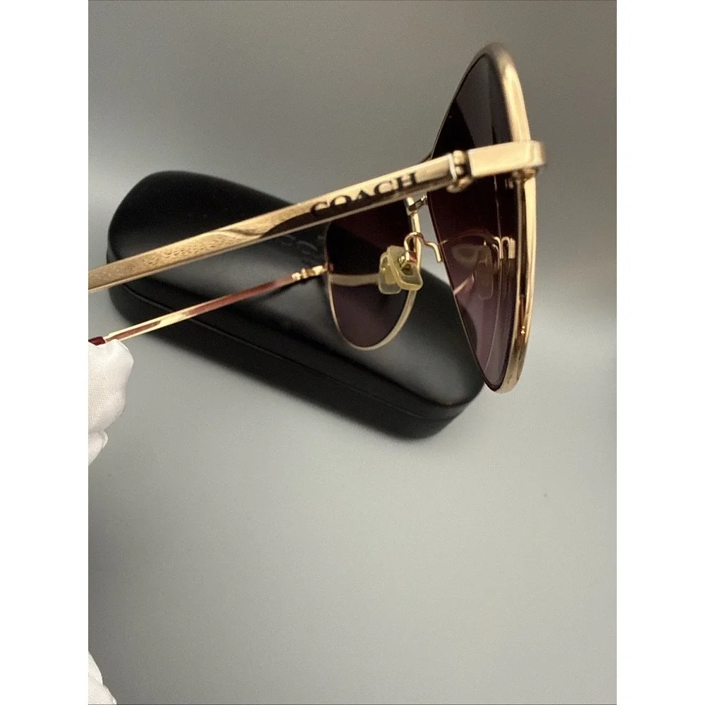 Coach gold aviator